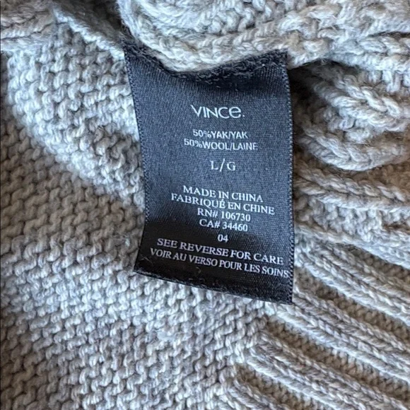 Vince Yak and Wool Sweater - Picture 3 of 3